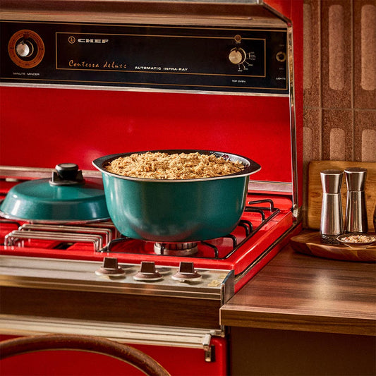 Bessemer Teal Casserole 28cm