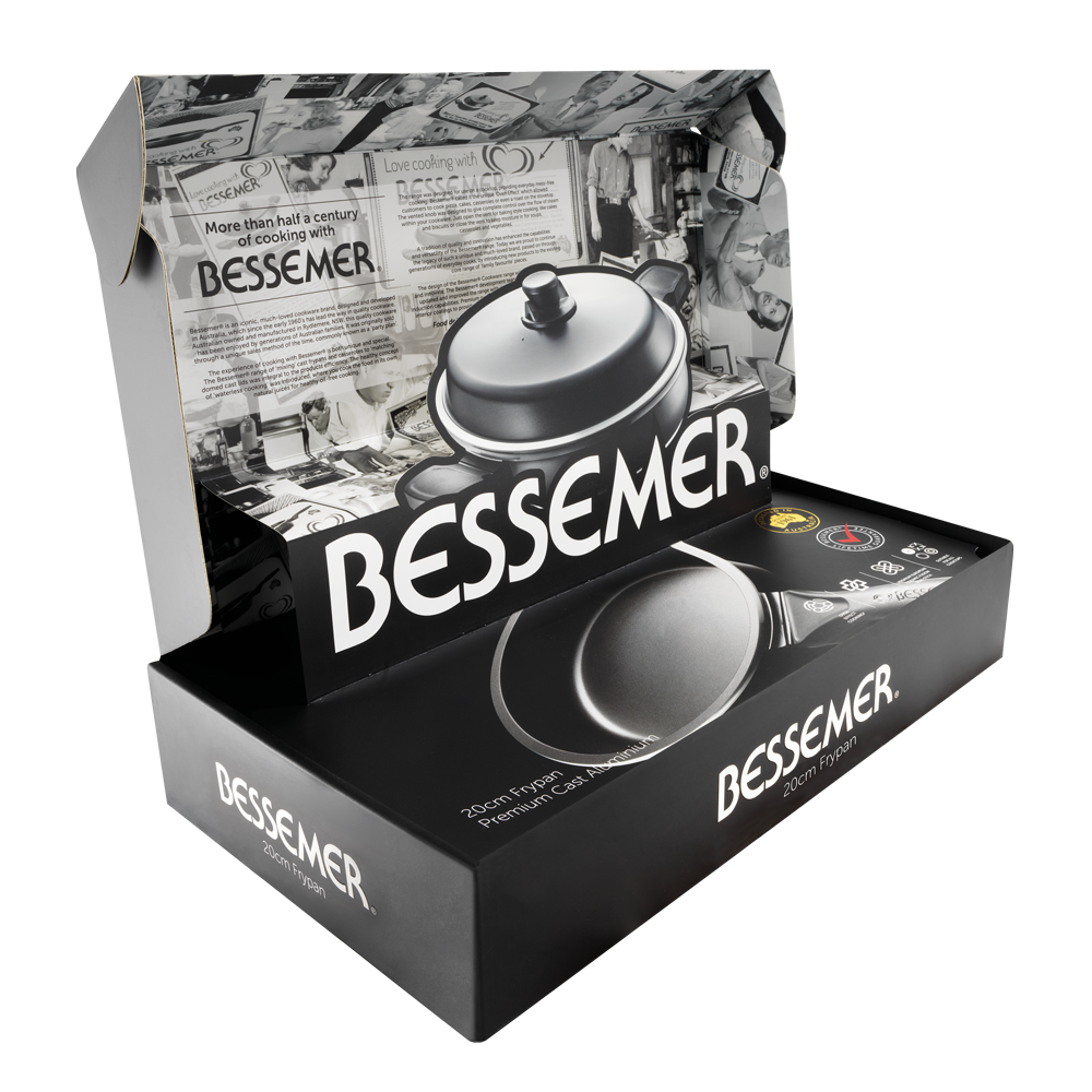Bessemer Black Frypan 20cm