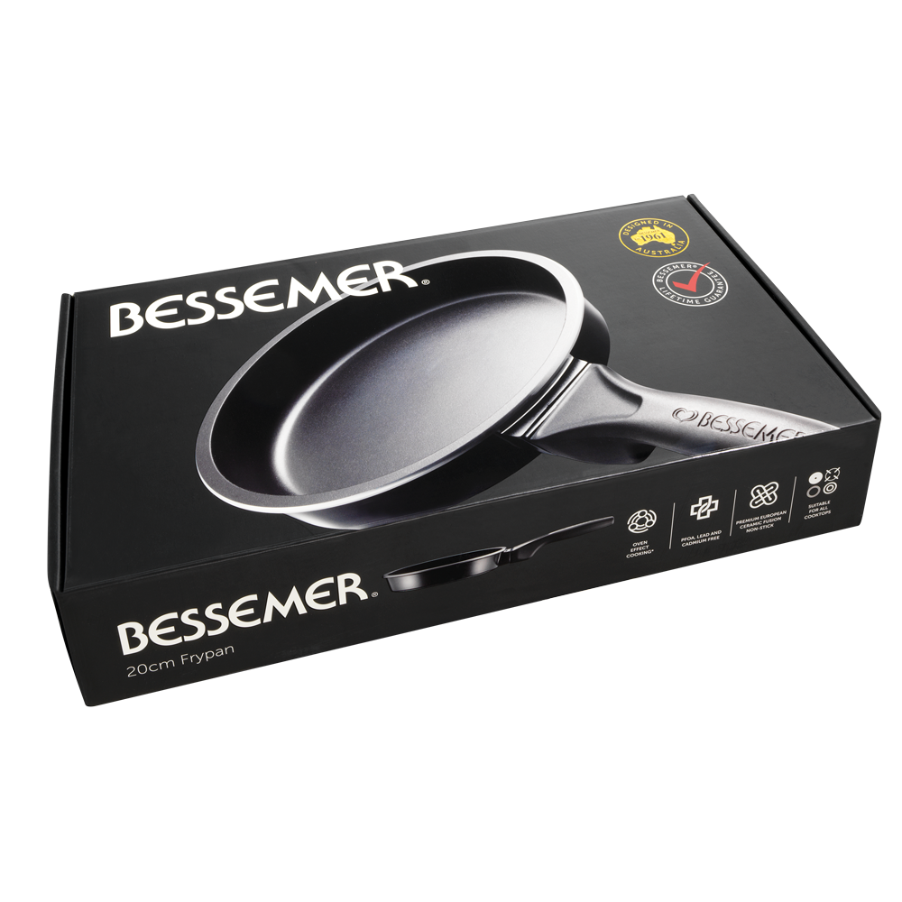 Bessemer Black Frypan 20cm