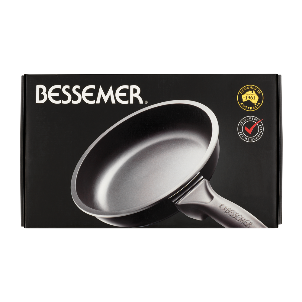 Bessemer Black Frypan 24cm