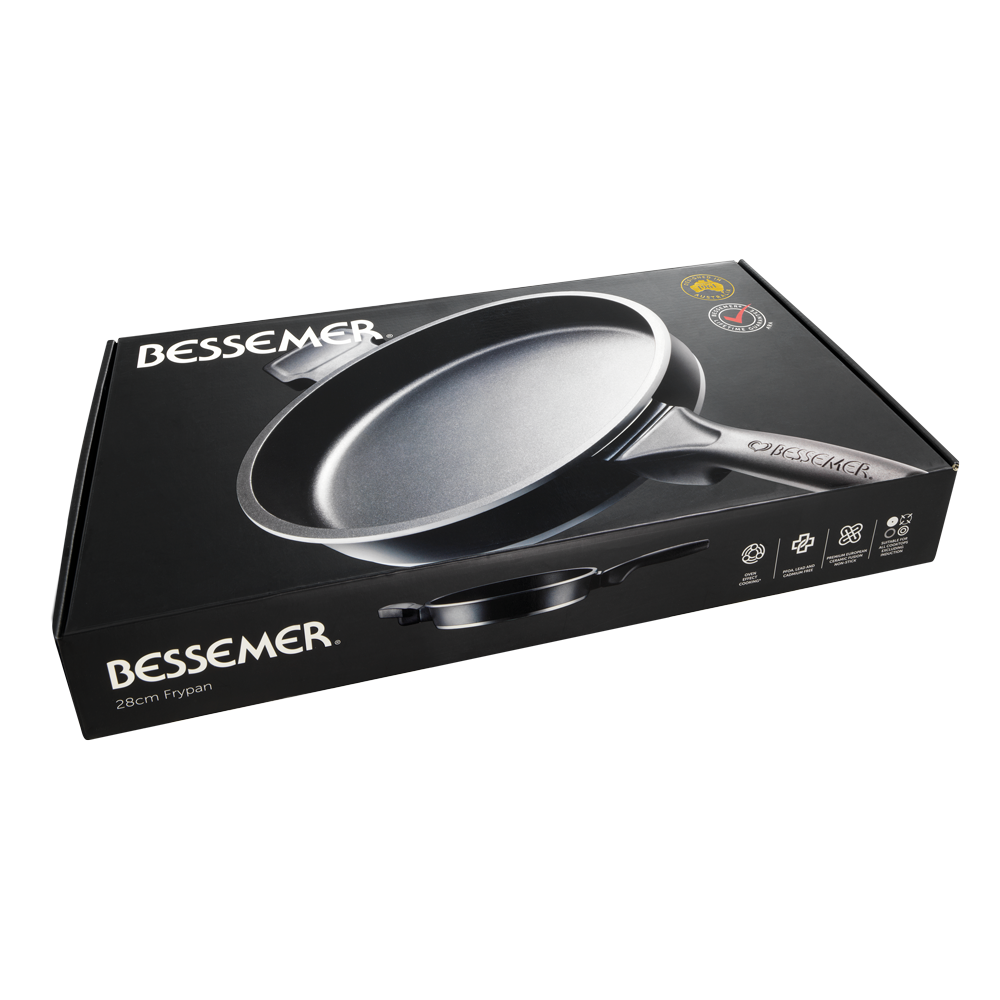 Bessemer Black Frypan 28cm