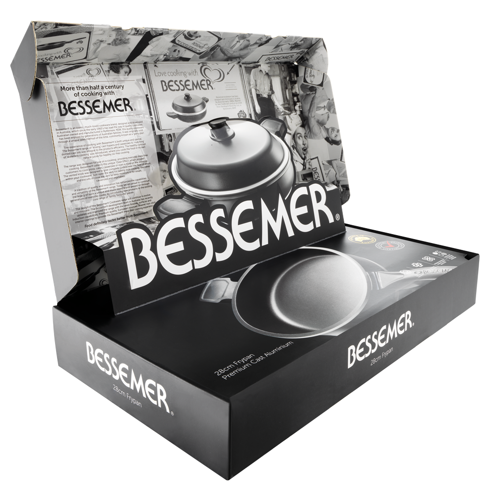 Bessemer Black Frypan 28cm