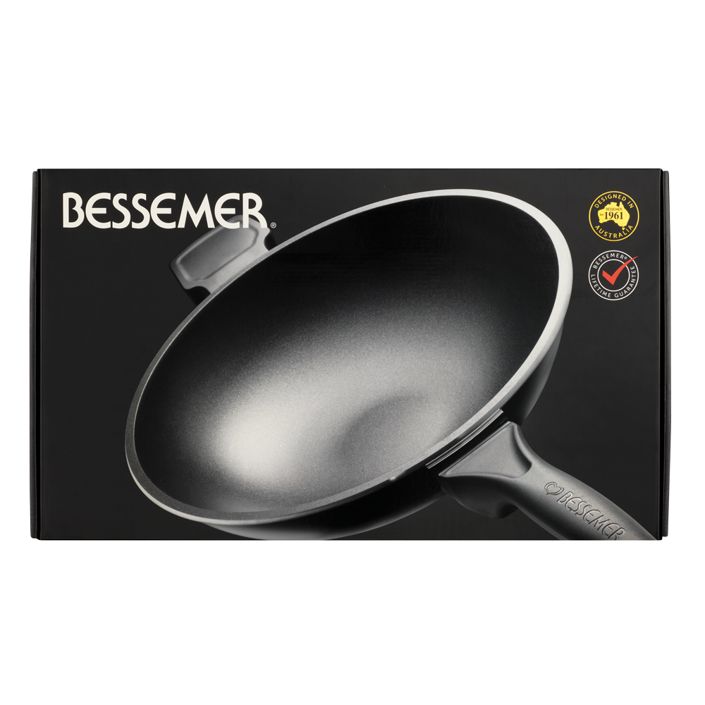 Bessemer Black Stir Frypan 32cm