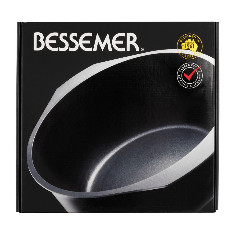 Bessemer Black Casserole 32cm