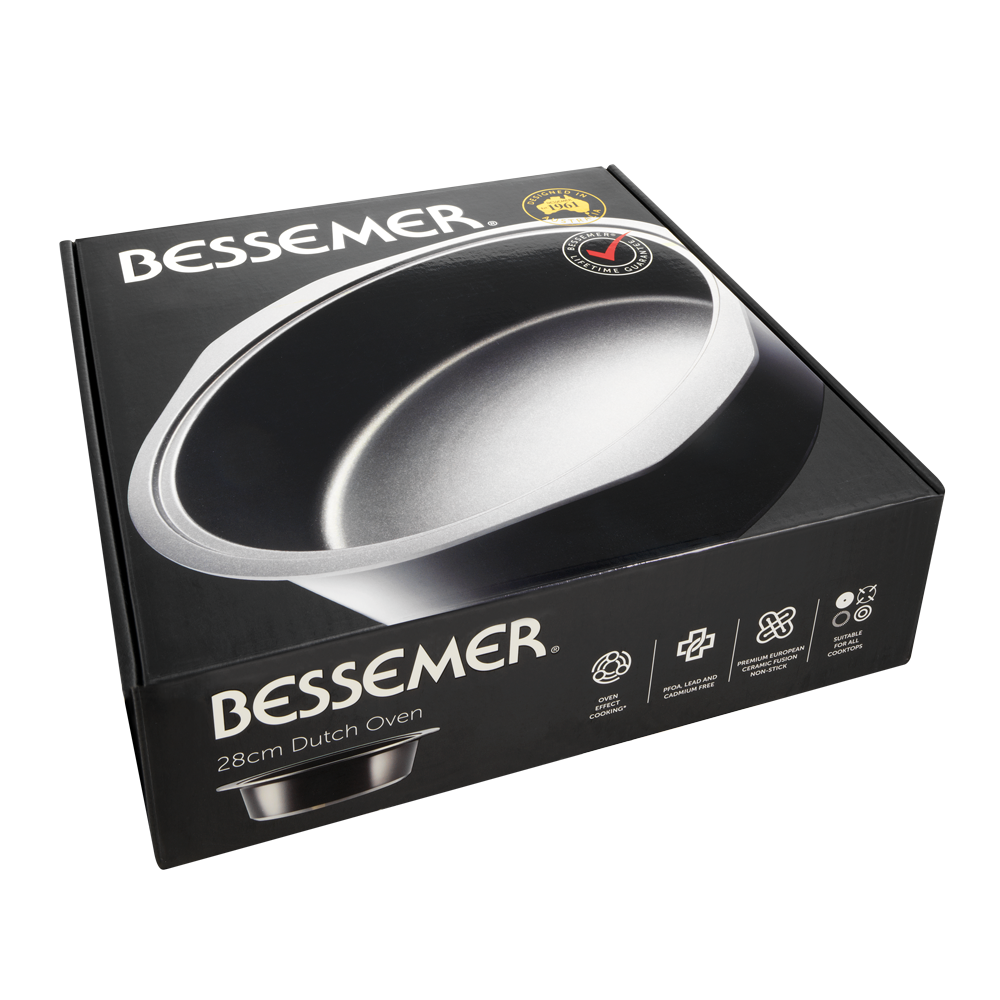 Bessemer Black Dutch Oven 28cm