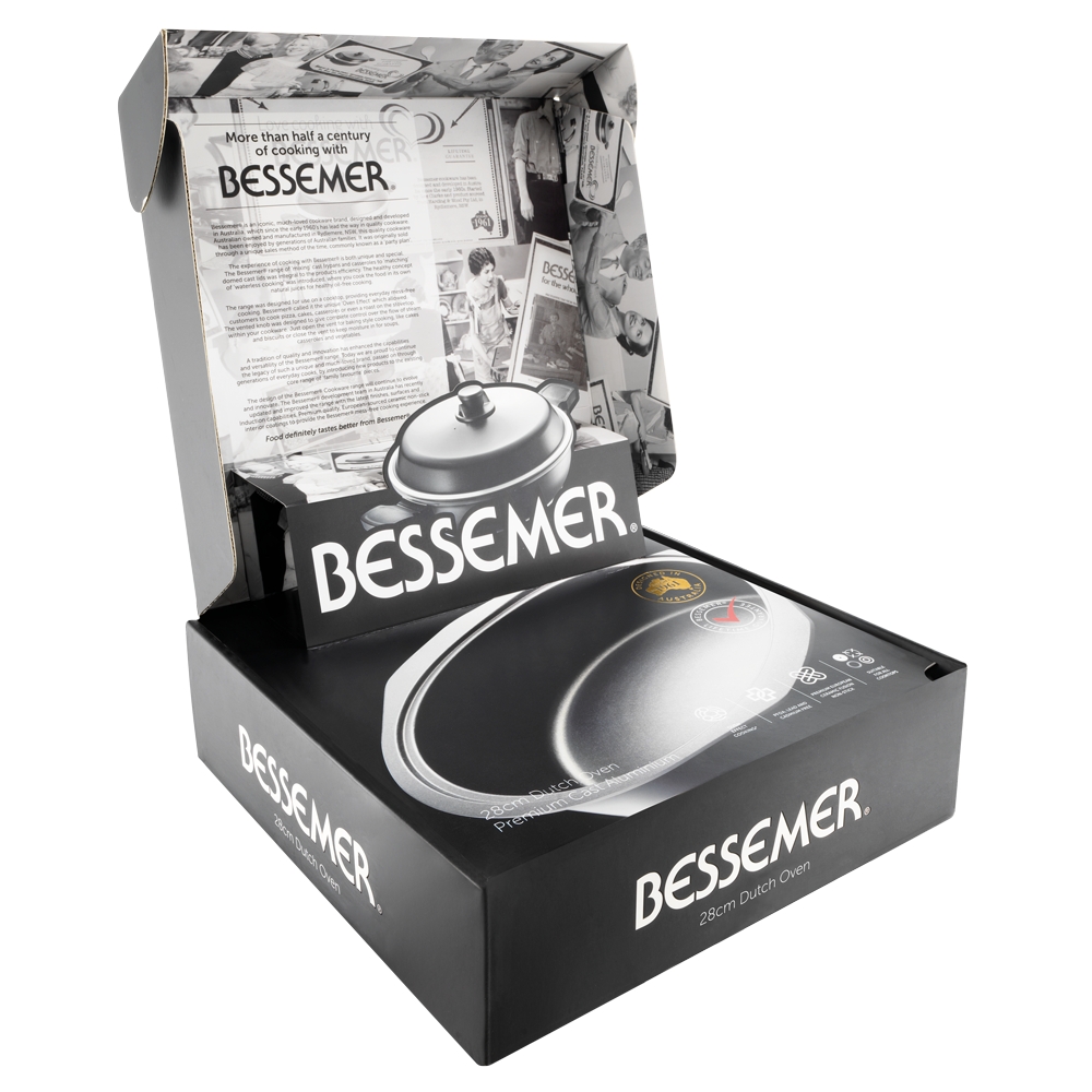 Bessemer Black Dutch Oven 28cm