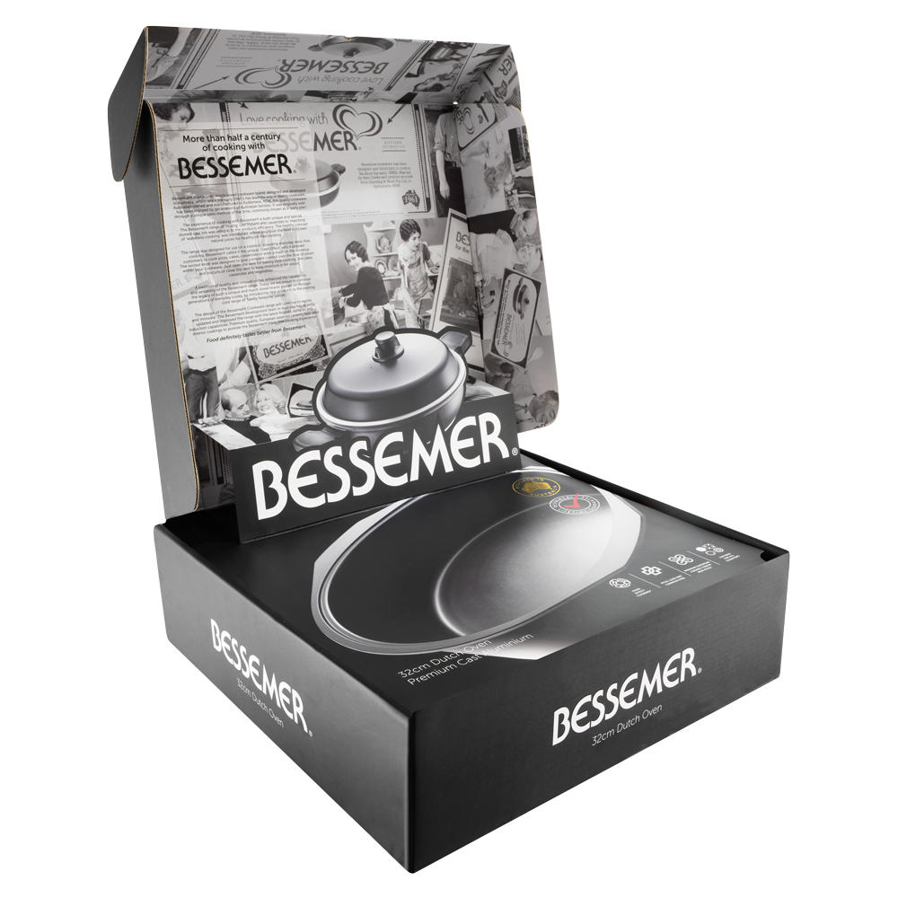 Bessemer Black Dutch Oven 32cm