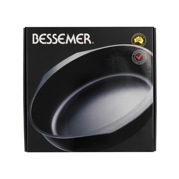 Bessemer Black Round Cook n Bake 37cm