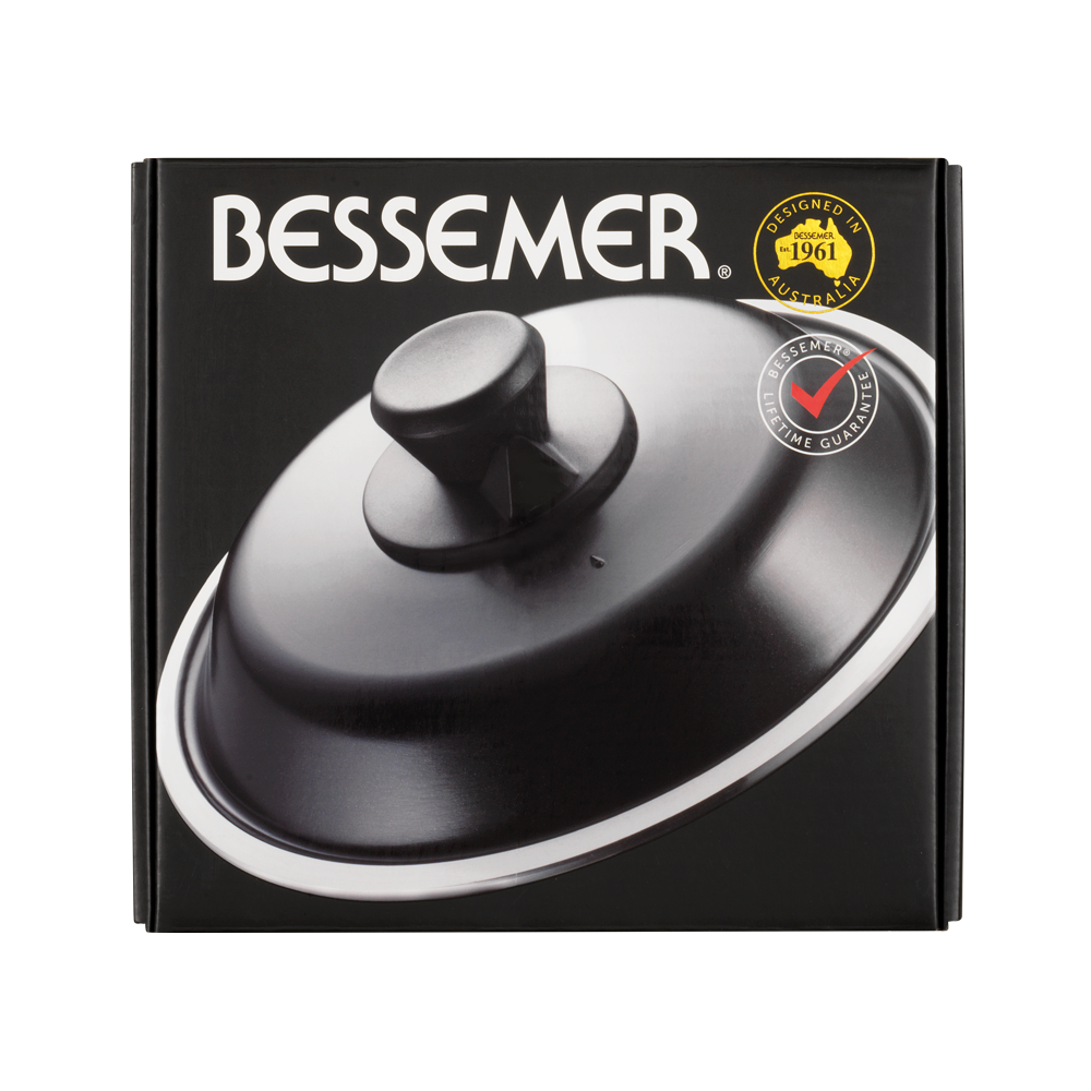 Bessemer Black Universal Lid 20cm