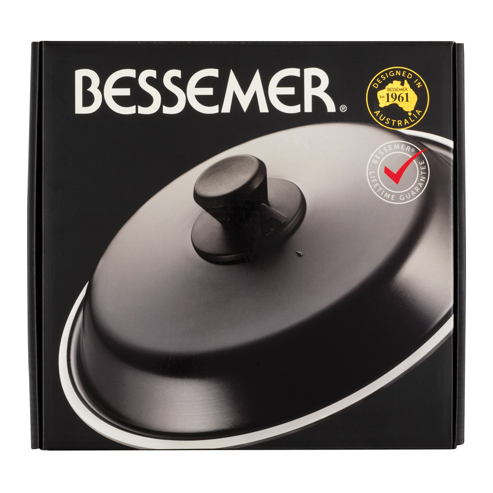 Bessemer Black Universal Lid 28cm