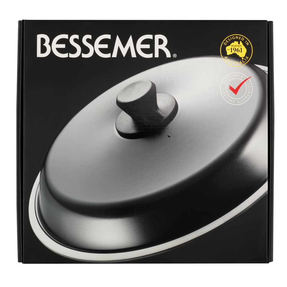 Bessemer Black Universal Lid 32cm