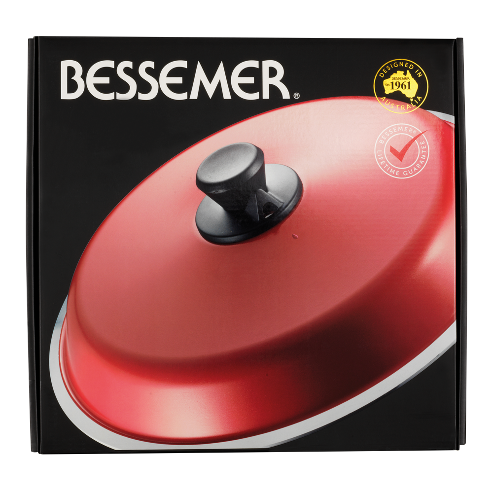 Bessemer Red Universal Lid 32cm