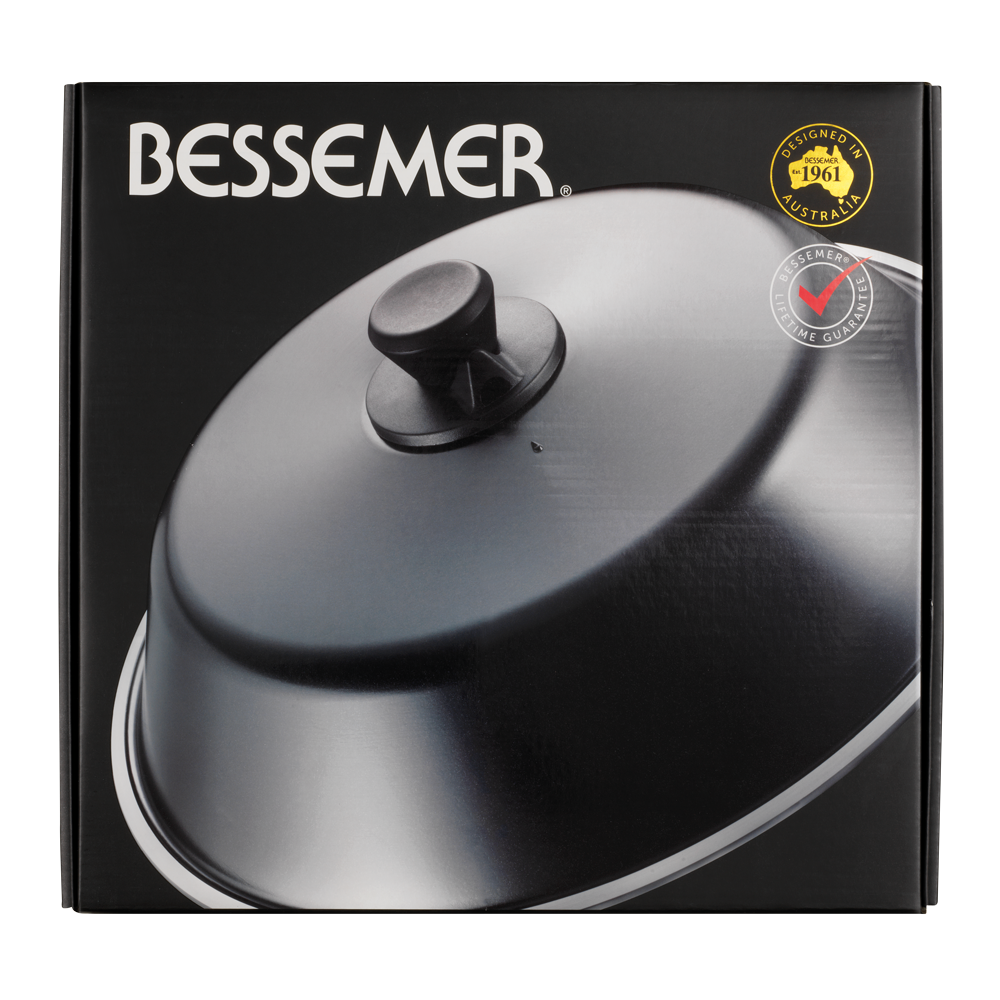 Bessemer Black Universal Lid 34cm