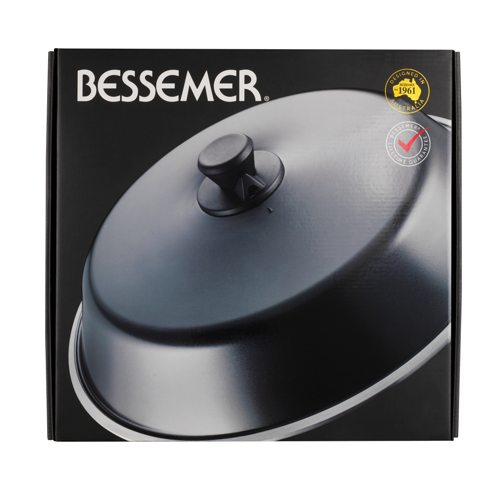 Bessemer Black Universal Lid 37cm