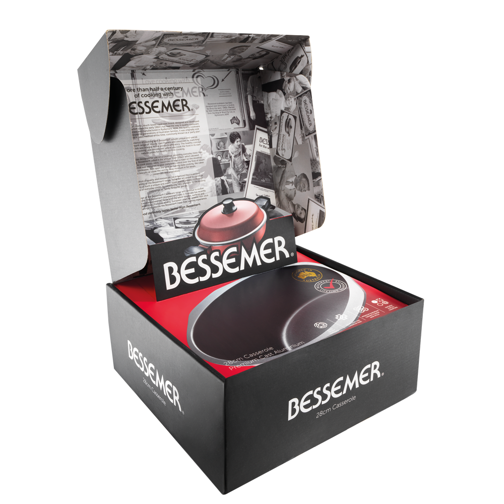 Bessemer Red Casserole 28cm