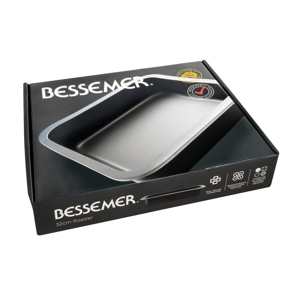 Bessemer Black Roaster 32cm