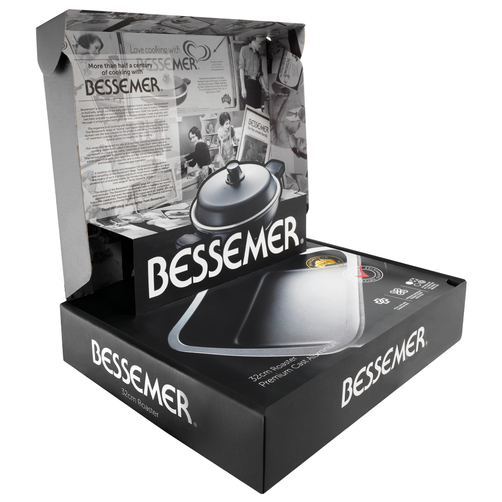 Bessemer Black Roaster 32cm