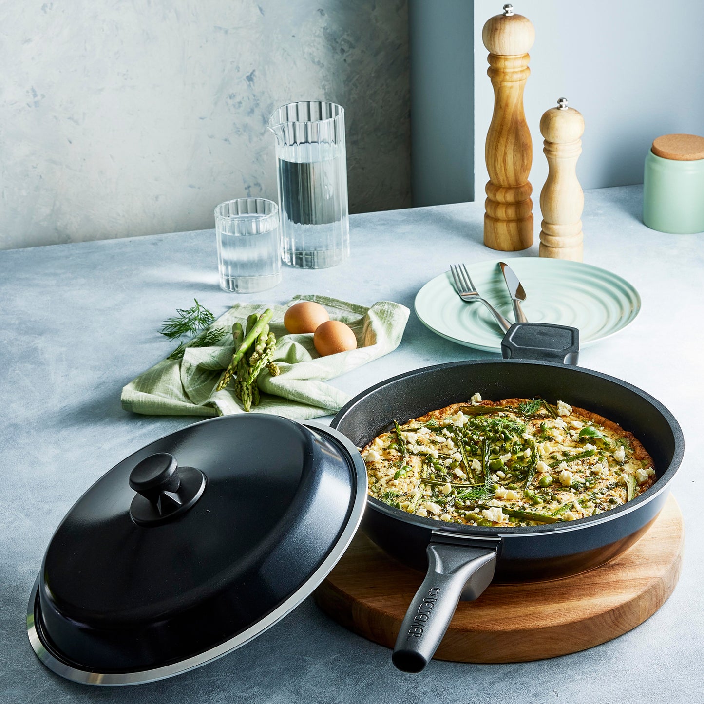 Bessemer Black Multi Frypan 32cm
