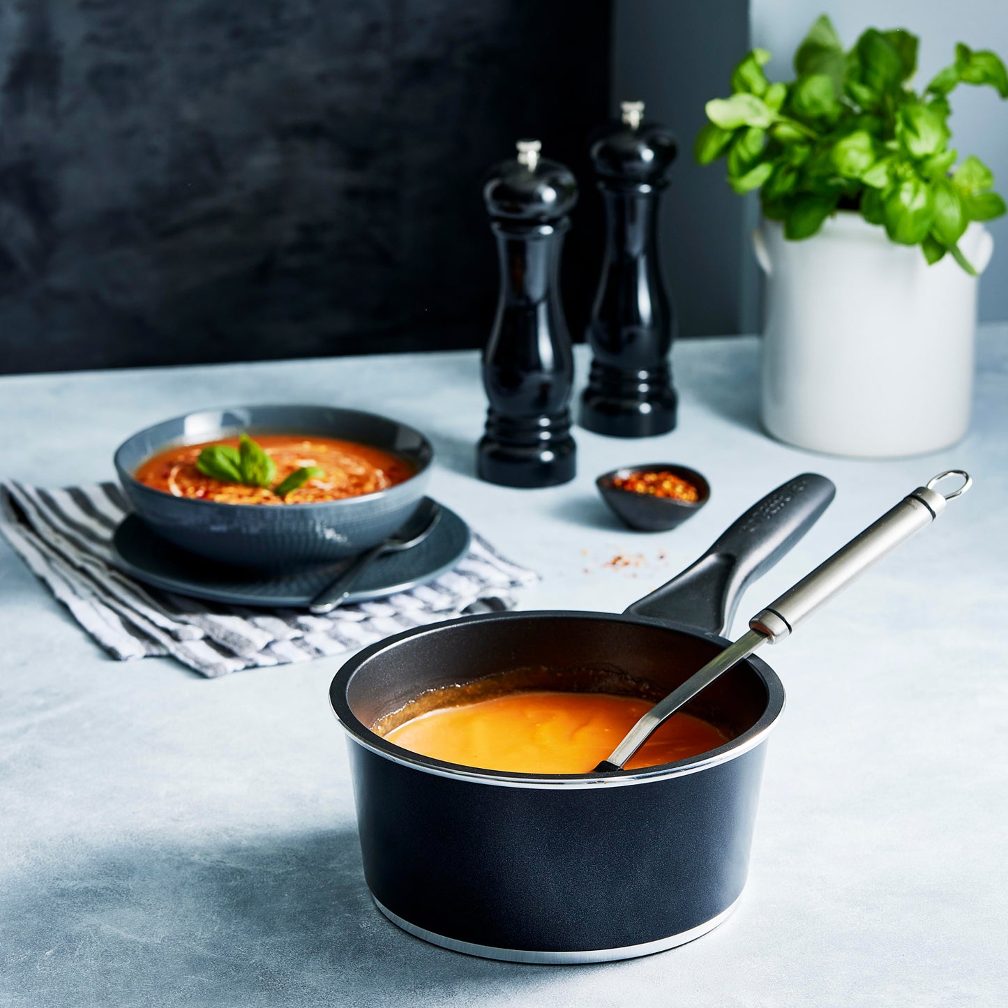 Bessemer Black Saucepan 20cm