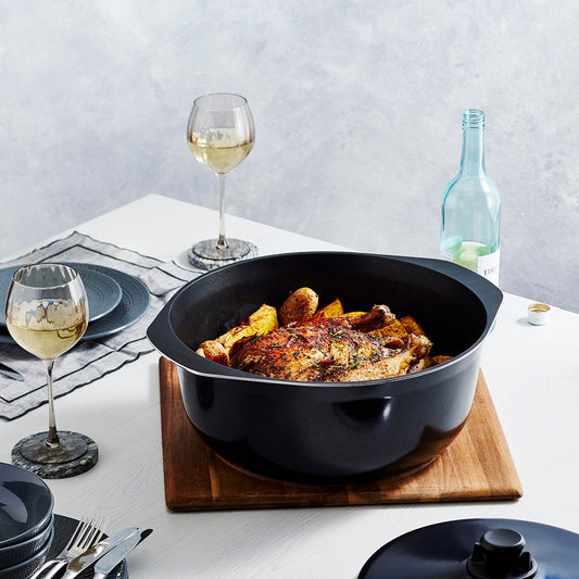 Bessemer Black Casserole 37cm