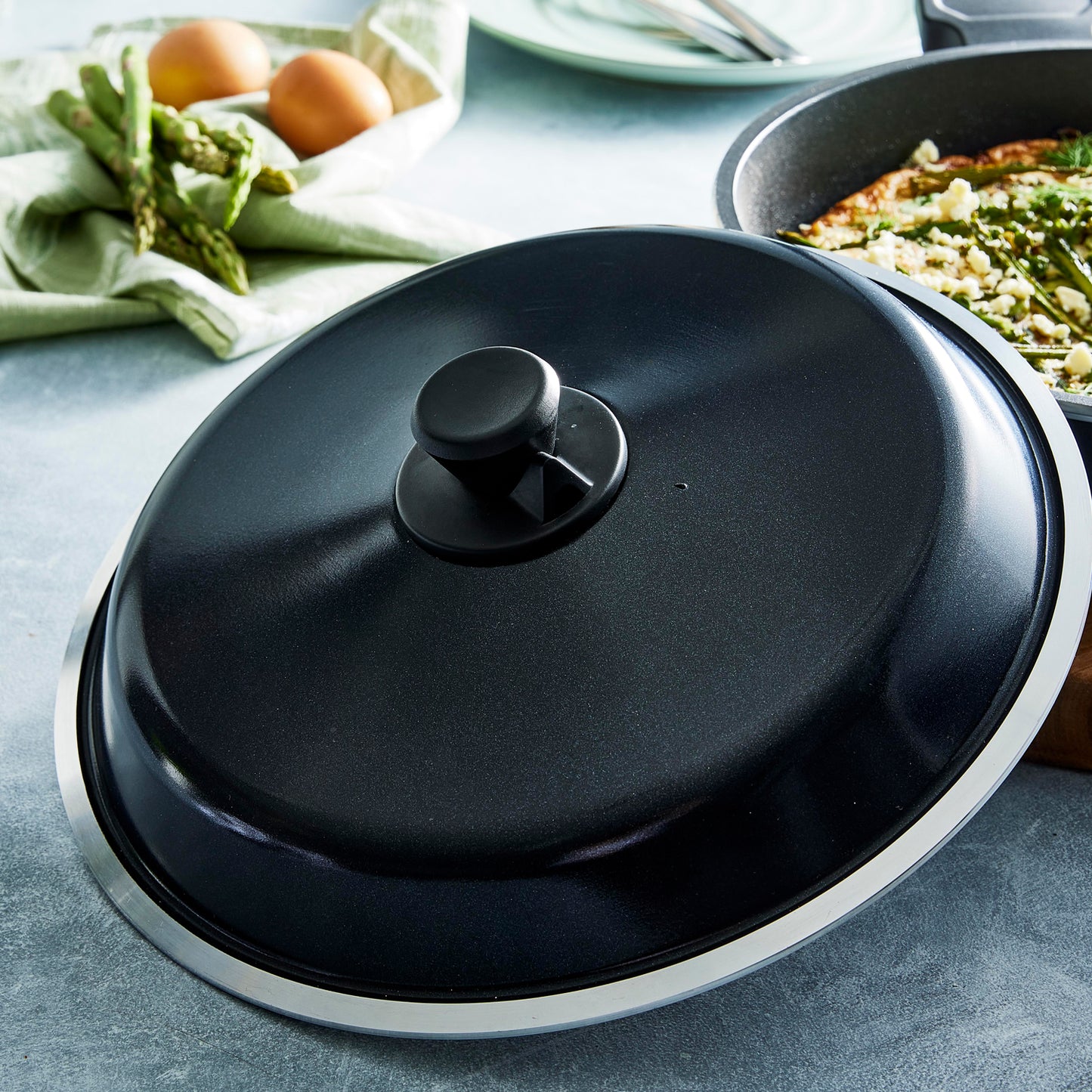 Bessemer Black Universal Lid 32cm