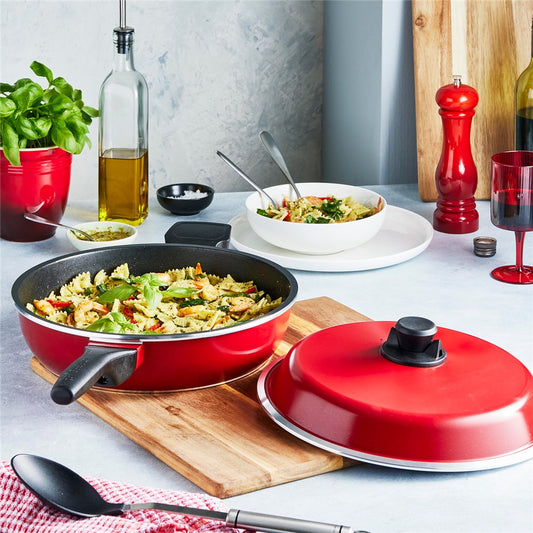 Bessemer Red Universal Lid 32cm