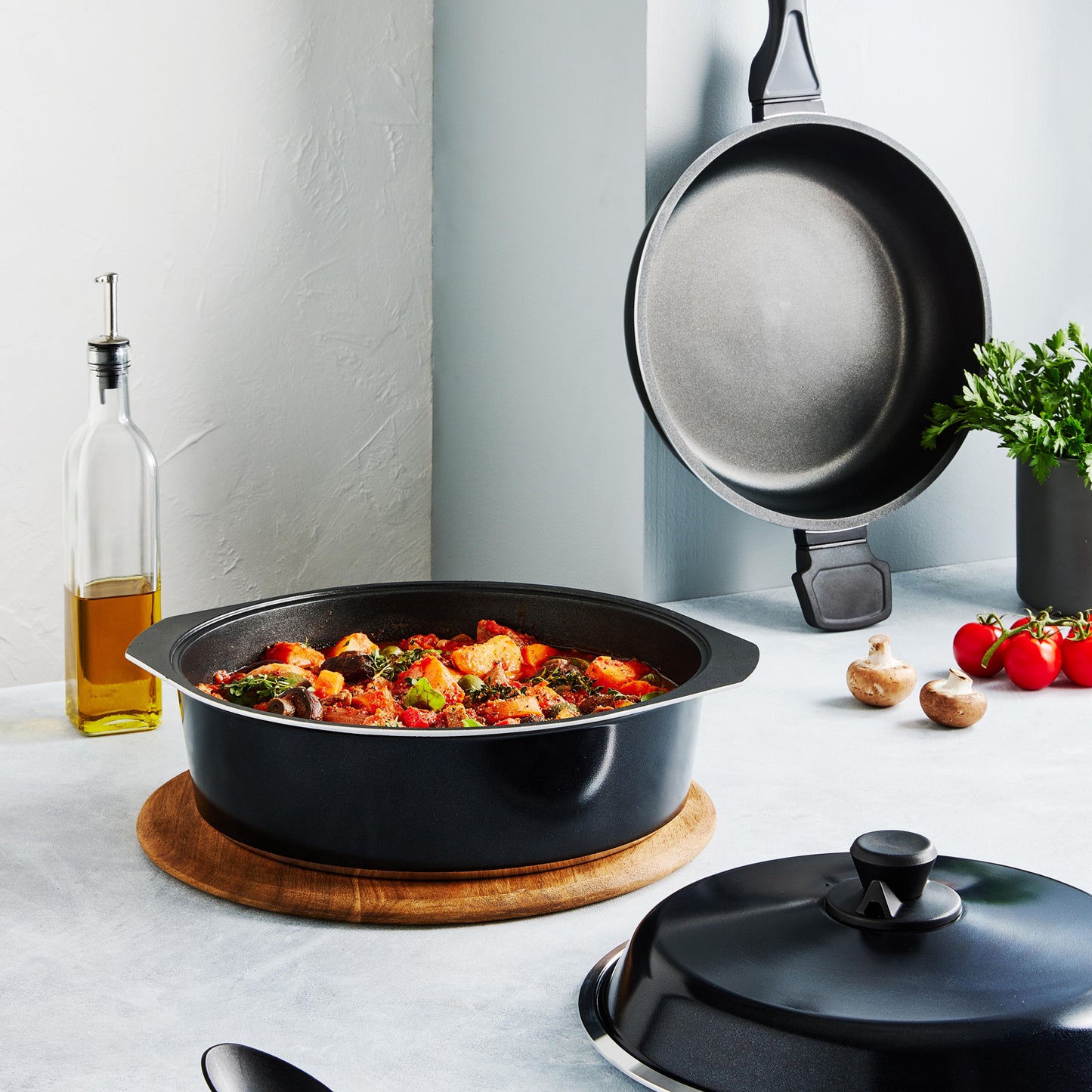 Bessemer 4 Piece Cookware Set 28cm