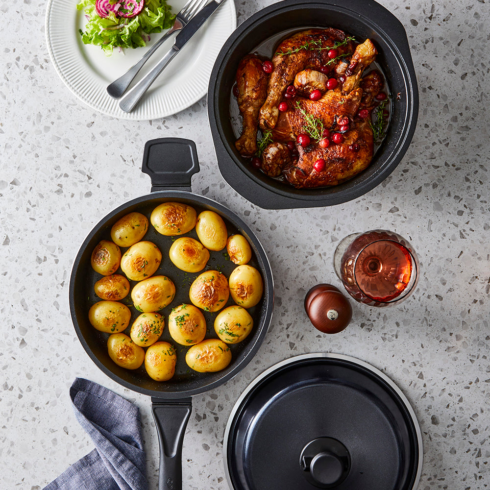 Bessemer 3 Piece Cookware Starter Set 28cm