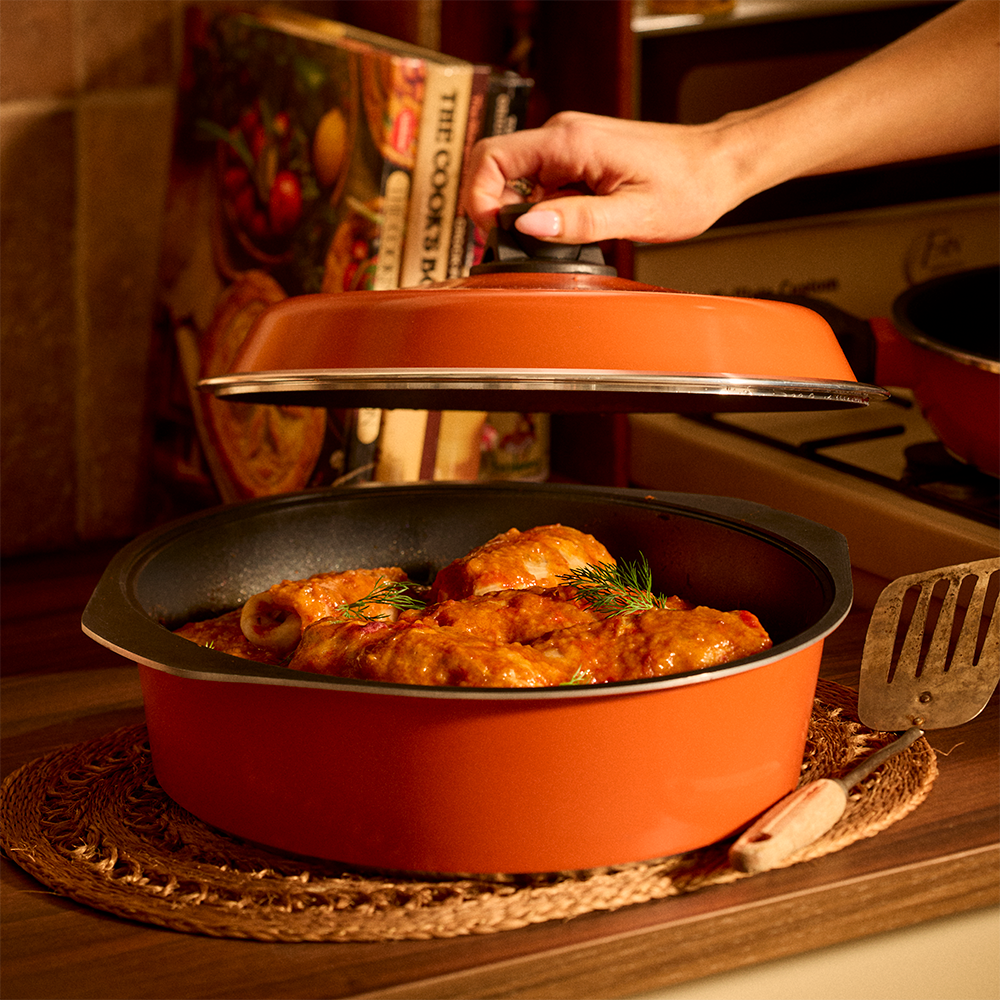 Burnt Orange Cookware Collection