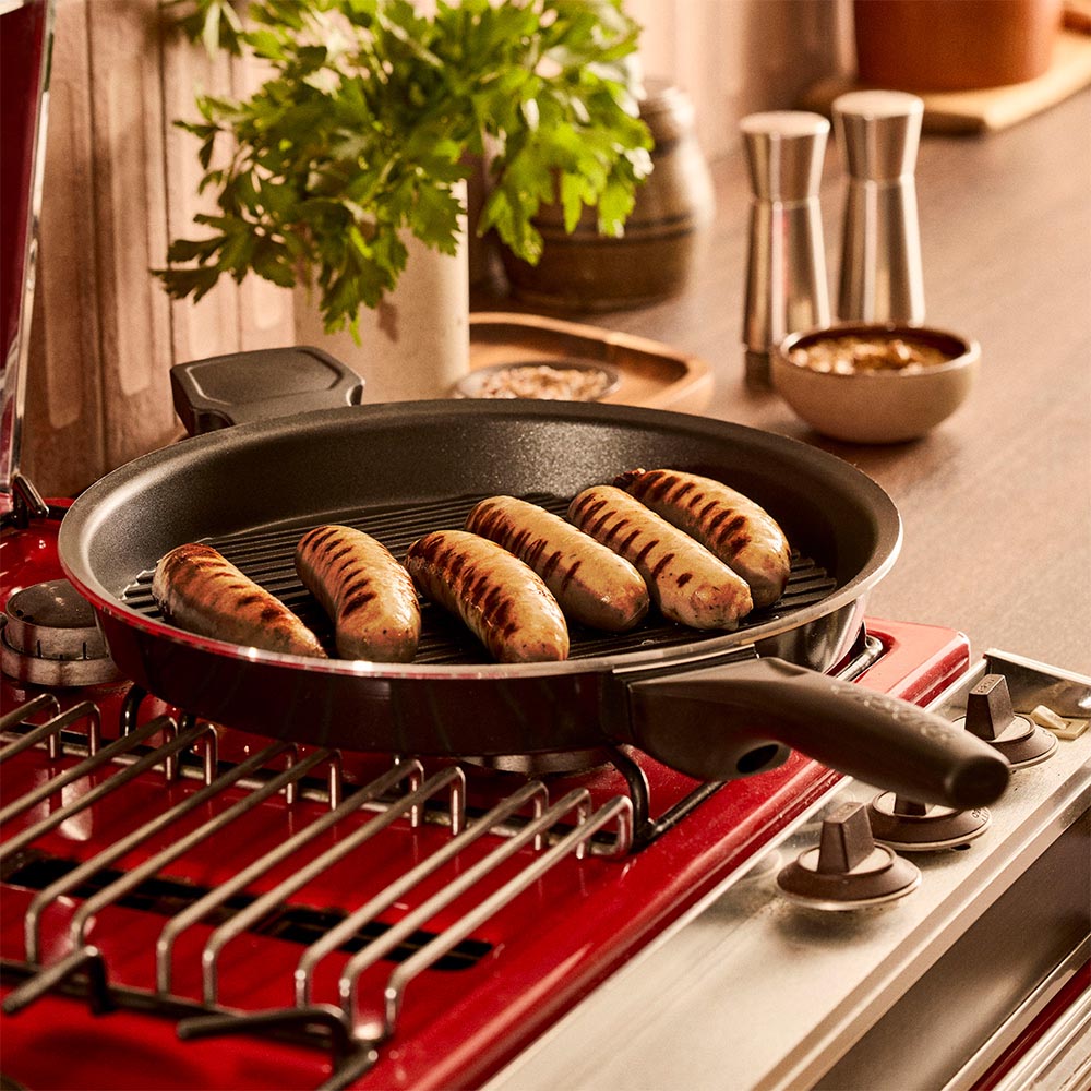 Bessemer Black Grill Pan 32cm