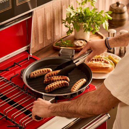 Bessemer Black Grill Pan 32cm