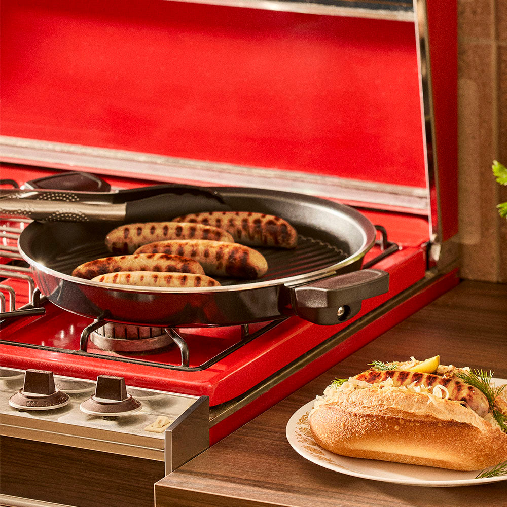 Bessemer Black Grill Pan 32cm