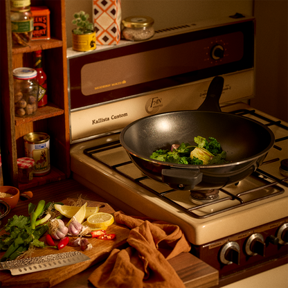 Bessemer Black Stir Frypan 32cm