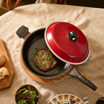 Bessemer Red Multi Frypan 32cm