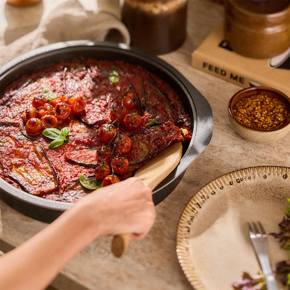 Bessemer Black Round Baking Dish 34cm