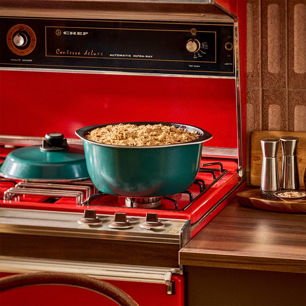 Bessemer Teal Casserole 28cm