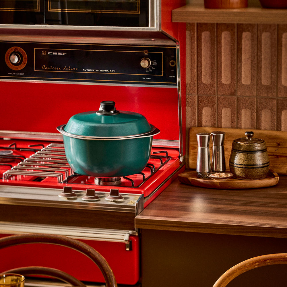 Bessemer Teal Casserole 28cm