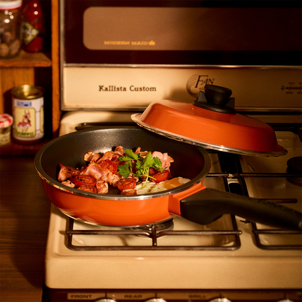 Bessemer Frypan 24cm Orange