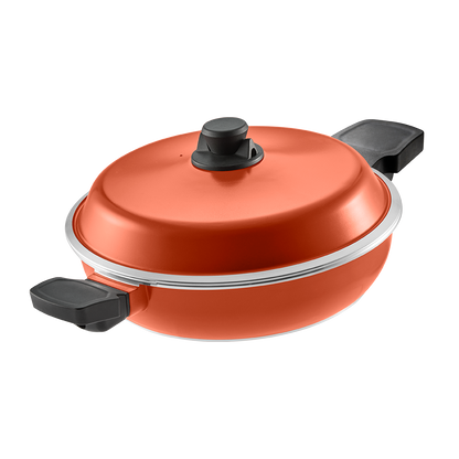 Bessemer Universal Lid 32cm Burnt Orange