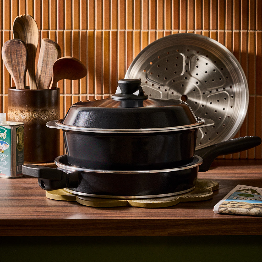 Bessemer 4 Piece Cookware Set 28cm