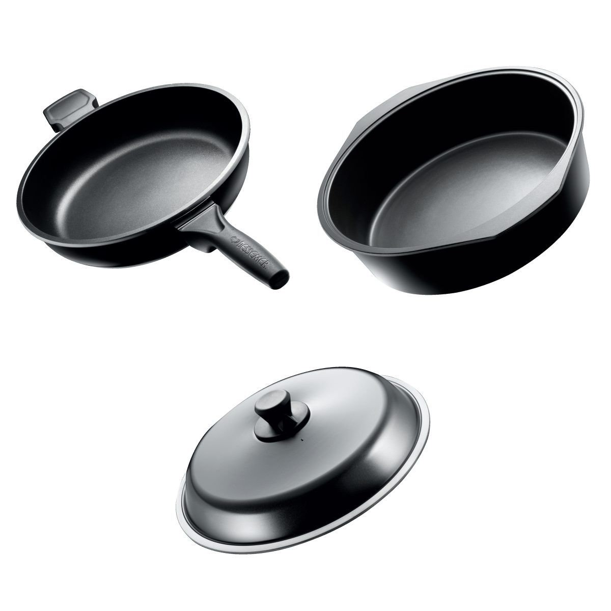 Bessemer 3 Piece Cookware Starter Set 32cm