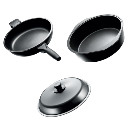 Bessemer 3 Piece Cookware Starter Set 32cm